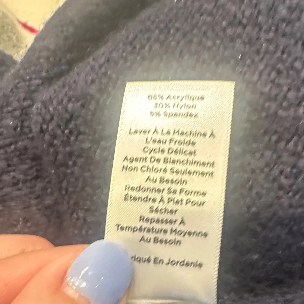 Talbots Large Petite Colorful Women's Sweater with Pink, White, and Gray Accents